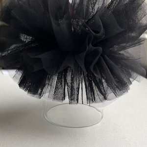 Tulle Scrunchie , made from silk net