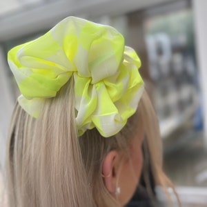 Beautiful Scrunchie - large gingham Scrunchie