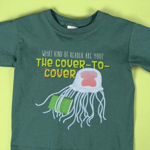 Oceans of Possibilities Summer Reading Youth Shirt - The Cover-to-Cover, Immortal Jellyfish