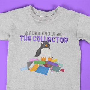 Oceans of Possibilities Summer Reading Youth Shirt - The Collector, Gentoo Penguin