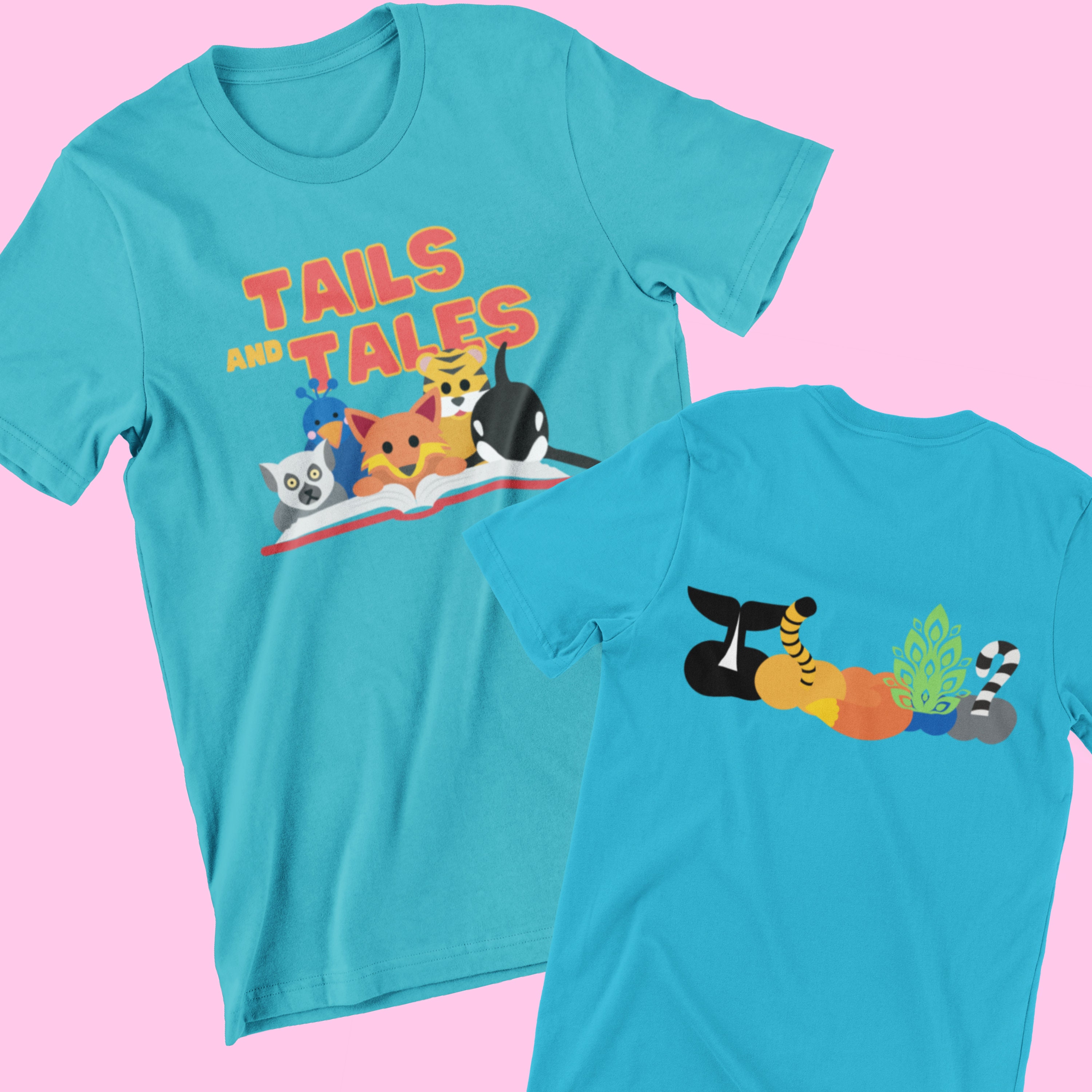 Tails & Tales Summer Reading Shirt Animals Reading Etsy