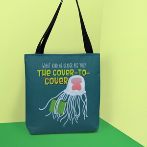 Oceans of Possibilities Summer Reading Tote - The Cover-to-Cover, Immortal Jellyfish