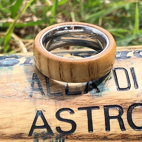 MLB Bat Wood Ring (Astros)