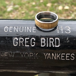 MLB Bat Inlay Ring (Yankees)
