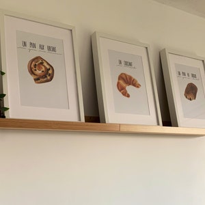 Three French Pastries - A4 Prints