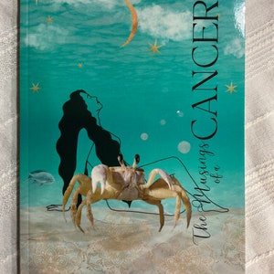 The Musings Of A Cancer, Cancer Zodiac Lined Journal, Astrology Diary, Blank Notebook