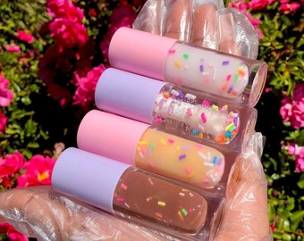 BIRTHDAY CAKE LIPGLOSS| Brownsugarbabeshop