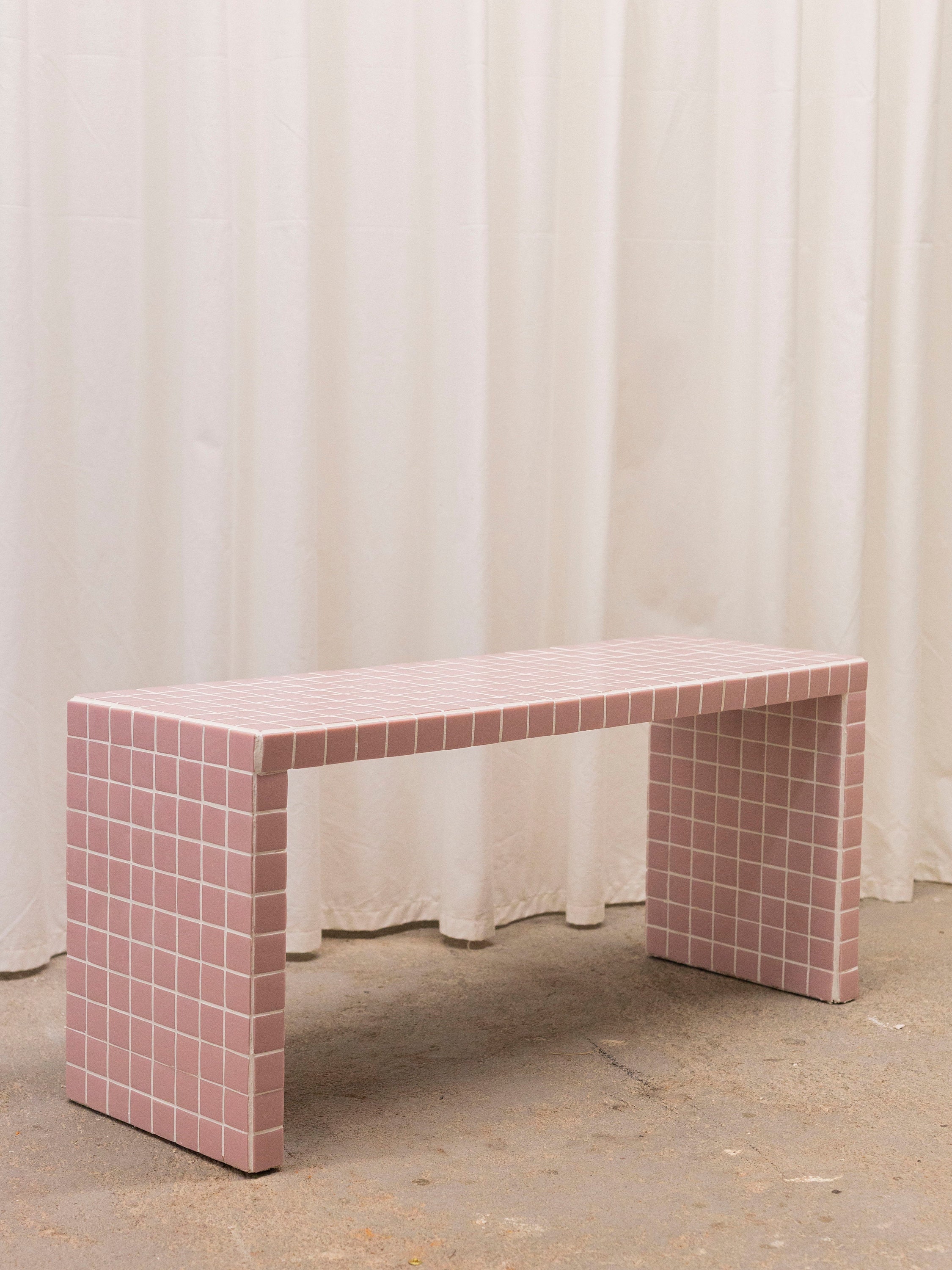 Tile Table Tile Bench Handmade Tile Table Coffee Table Tile