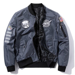 Custom NASA Space Bomber Jacket