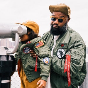 Kids Flight Jacket Etsy Canada