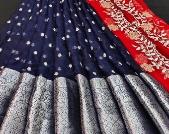 Half And Half Saree Etsy Half And Half Saree Etsy