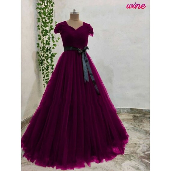 A Launching Presenting New Party Wear Women Designer Heavy Work