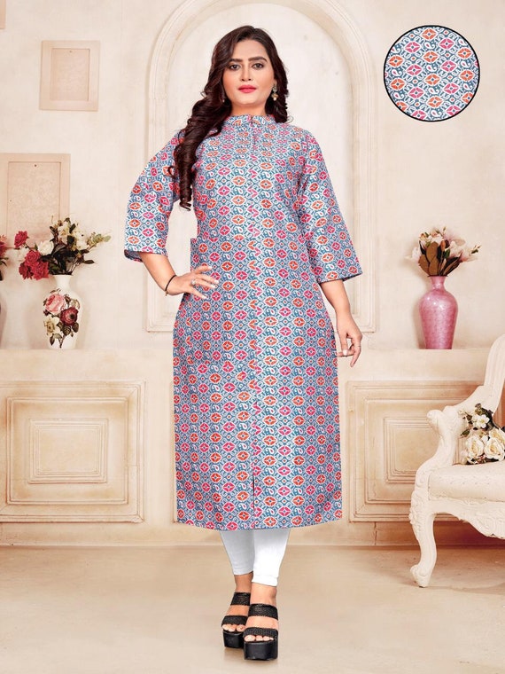 Buy online Multi Cotton Combos Kurta from Kurta Kurtis for Women by Om Sai  Fashions for ₹1999 at 10% off | 2024 Limeroad.com