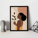 Woman Print Female Printable Wall Art Digital Print Neutral - Etsy