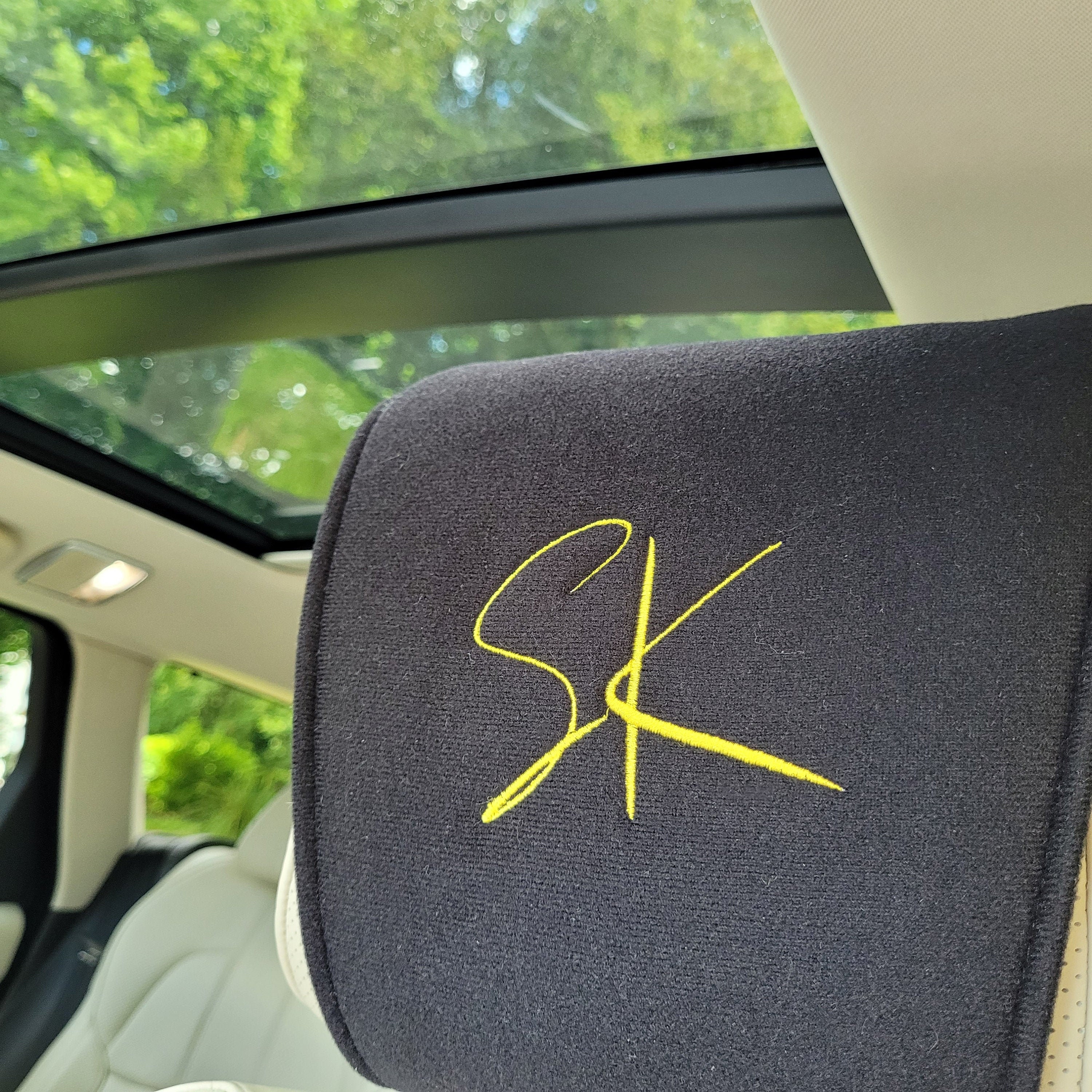 Car Headrest Cover -  UK