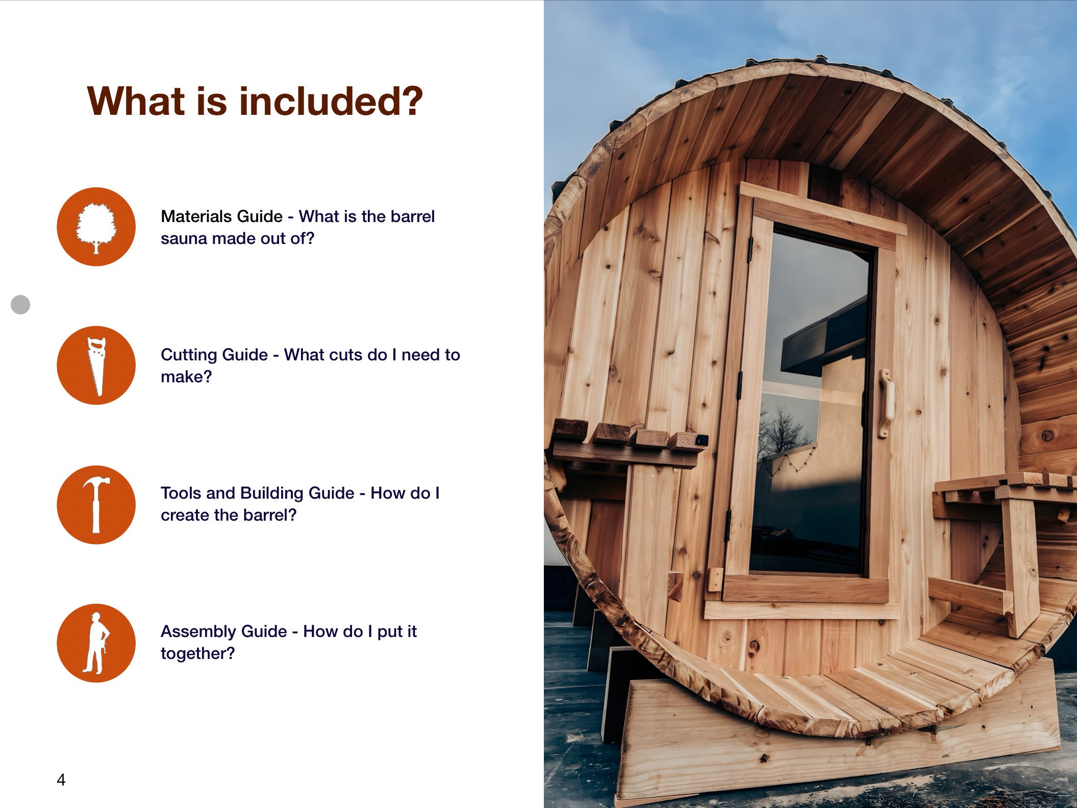 Ultimate Barrel Sauna Building Guide - Etsy