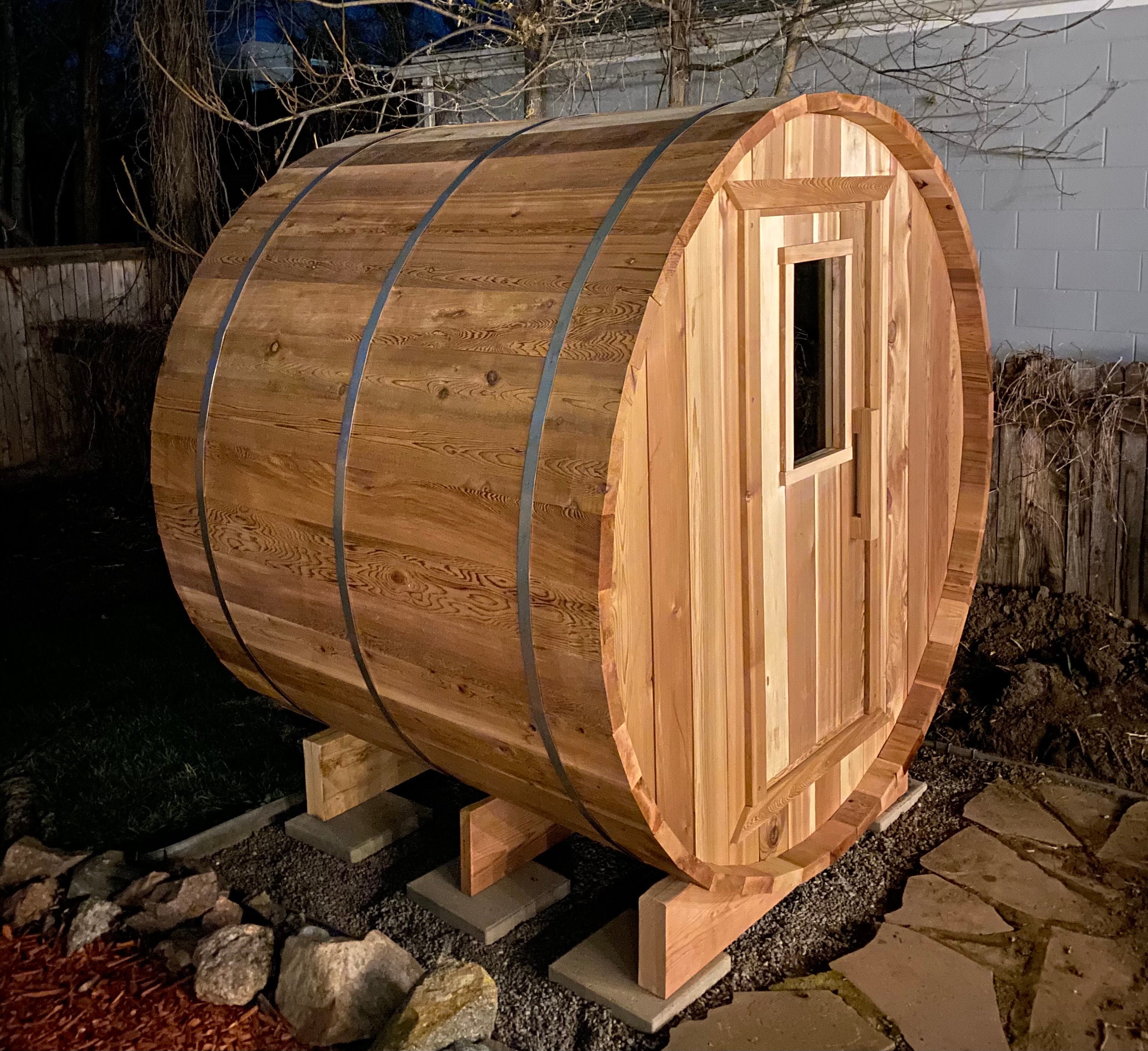 Barrel Sauna Woodworking Plans