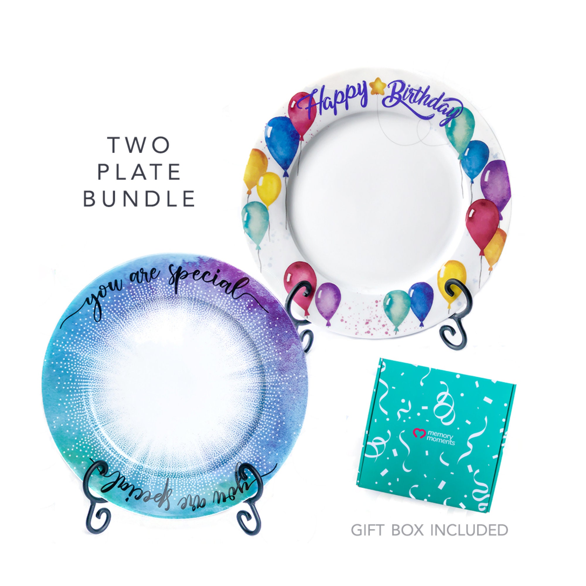 YOU ARE SPECIAL Plate Bundle Ceramic Party Plate in a Gift Etsy