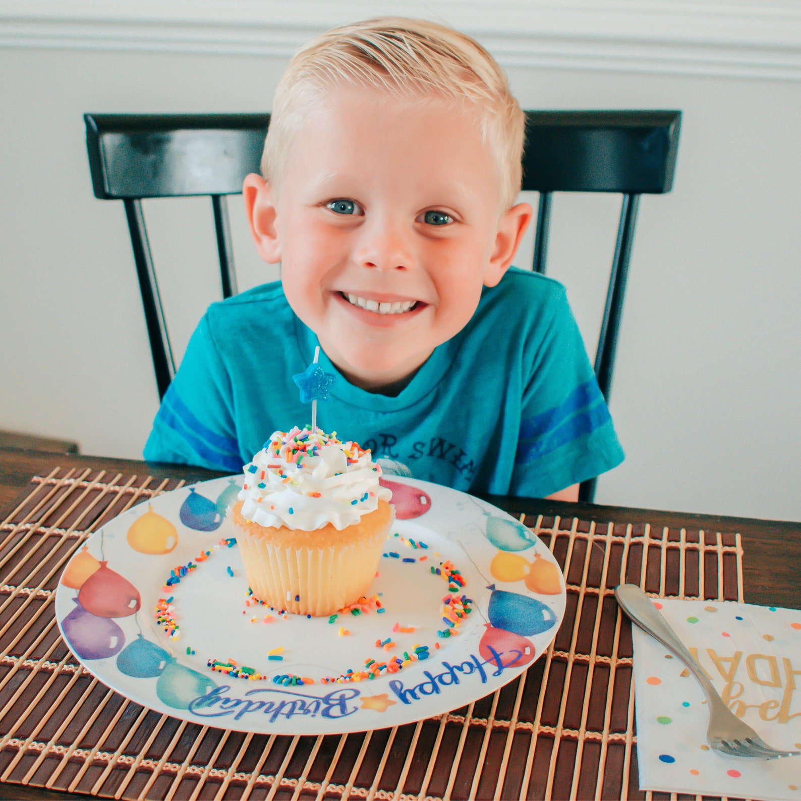 FIRST BIRTHDAY PLATE Set Happy Birthday Party Ceramic Etsy
