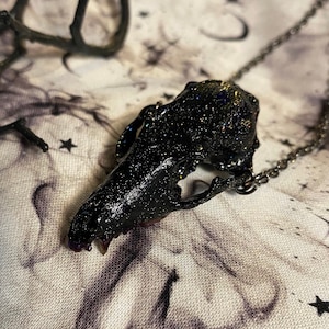The Edge Of Night- Fox skull necklace