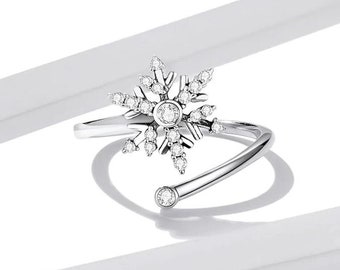 Engagement Botanical Ring, 1.8 Ct Diamond, Wedding Swirl Ring, Diamond Ring, 14K White Gold Ring, Party Wear Ring For Women, Gifts For Her
