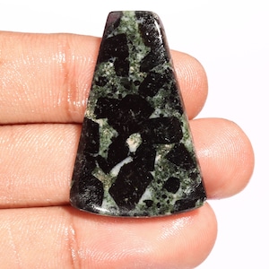 Elegant Top Quality 100% Natural Tourmaline Quartz Fancy Shape Cabochon Loose Gemstone For Making Jewelry  38.80 Ct 38X25X5 MM AS-570