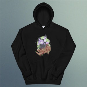 SEDATED- Dark Grunge, Emo Style Hoodie With Two Girls, Alternative Clothing Hoodie