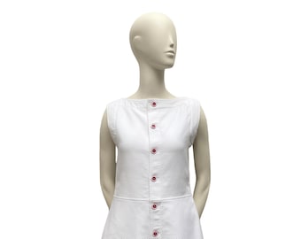 Squash Vintage White Dress