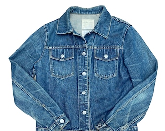 Helmut Lang Vintage 1990s Classic Blue Denim Jeans Jacket - Etsy