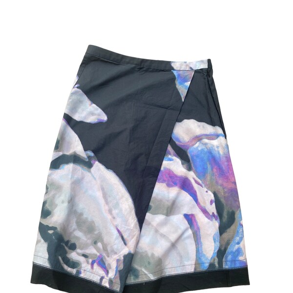 Issey Miyake Vintage Multicolor Midi Skirt