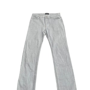A.P.C.  Grey Denim Jeans  Straight Fit