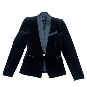 H and m velvet jacket online