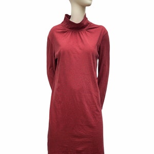 A.P.C Striped Dress Black Red 