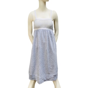 Jean Paul Gaultier Vintage Grey White Dress