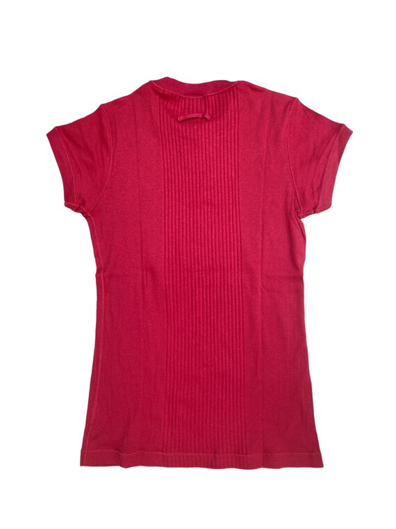 Jean Paul Gaultier Men Red Knitted T-shirt - Etsy Hong Kong