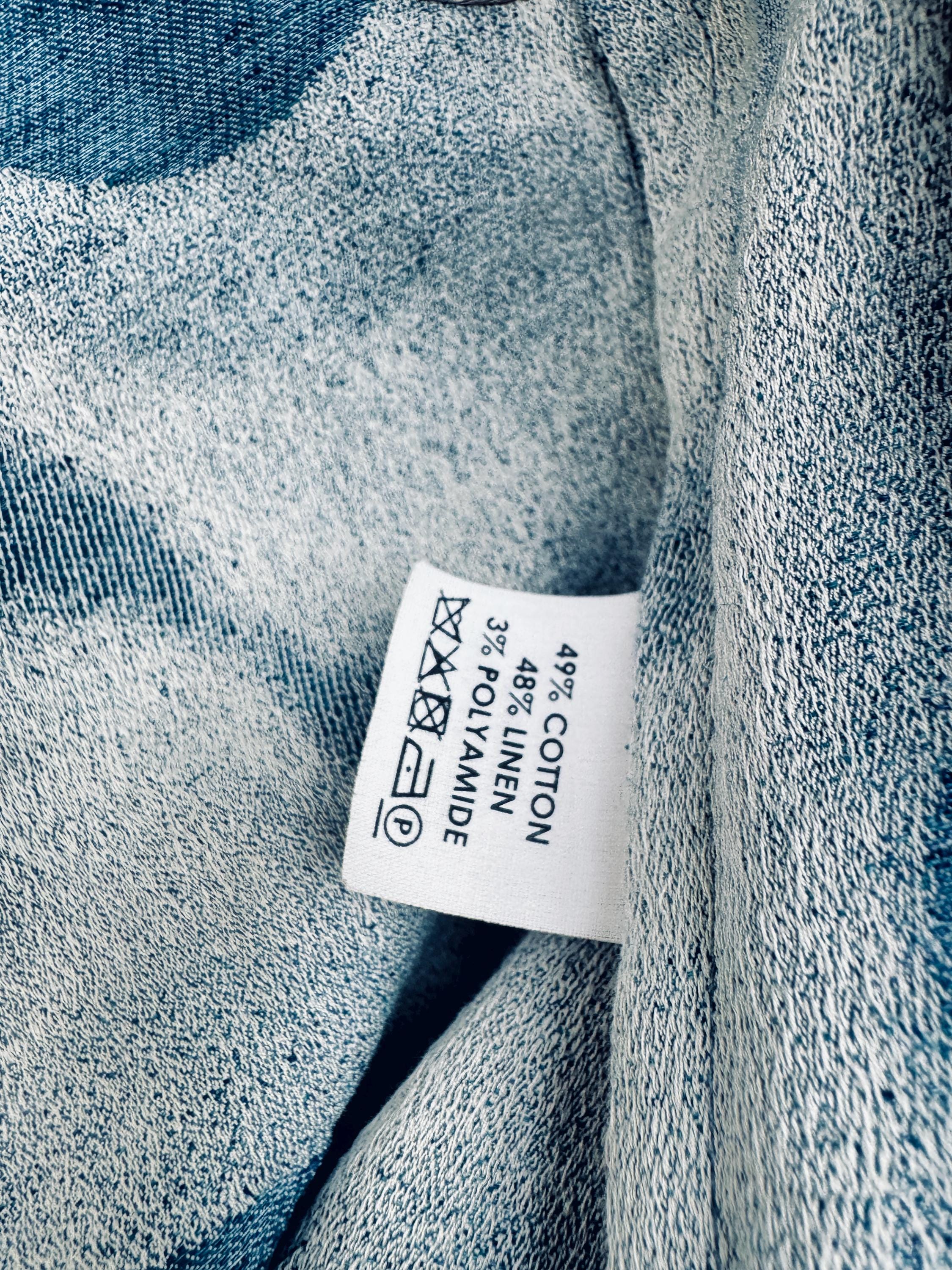 1/1 Dries Van Noten Verner Panton Wave Blue Coat Size 52 / L - Etsy