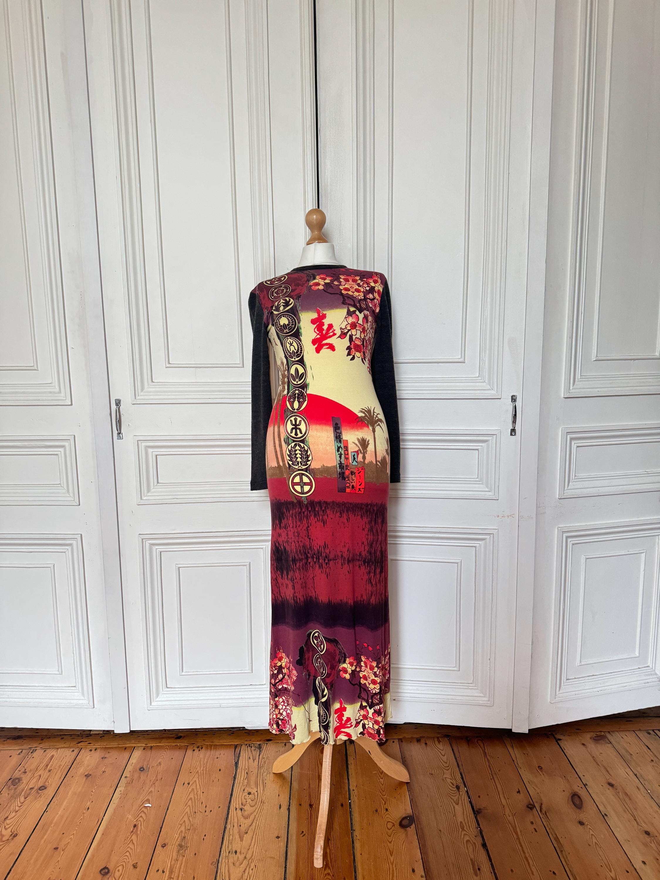ワンピース Jean Paul Gaultier femme dress archive Jean Paul GAULTIER FEMME Side Pleats Design Sleeveless Dress