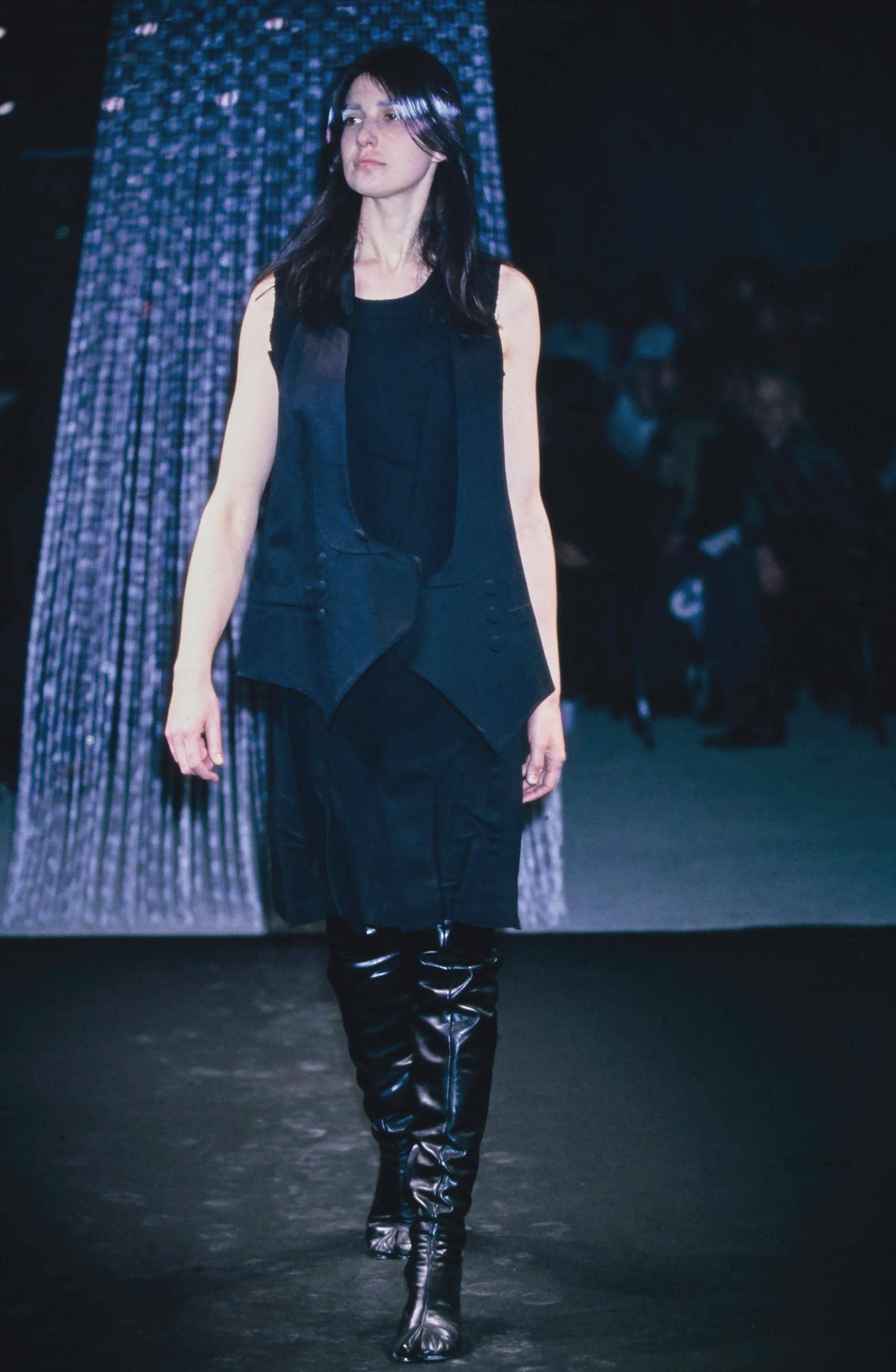 マルタンマルジェラ　90年代コレクション　シルクスカート　アーティザナル　青タグ マルタンマルジェラ 90年代コレクション シルクスカート