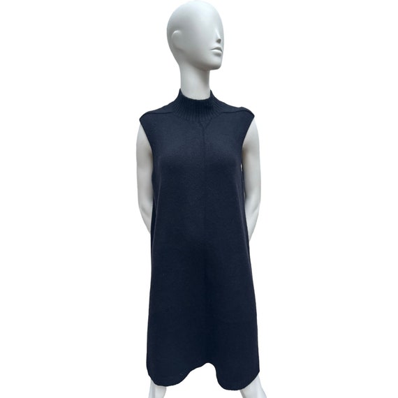 Rick Owens, Rick Owens FW 2011 Limo Cashmere Black Dress One Size fits XS to M