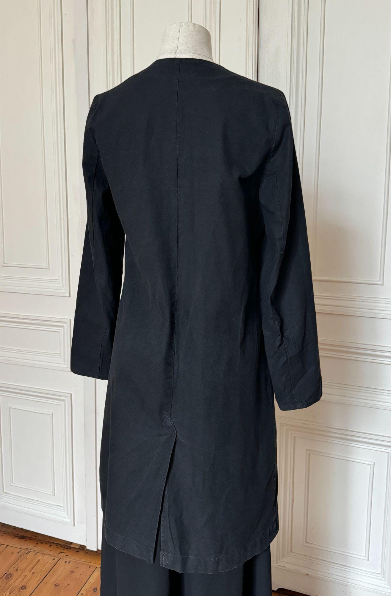 Martin Margiela 1999 Black Lab Coat Size 44 M - Etsy