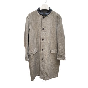Lemaire Gray Reversible Wool / Gabardine Coat Size 48 / L