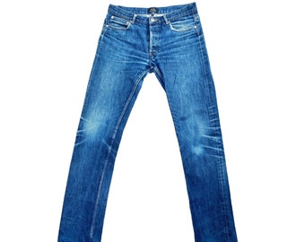 A.P.C. Jeans in denim blu standard Butler Petit - - Taglia 30 APC