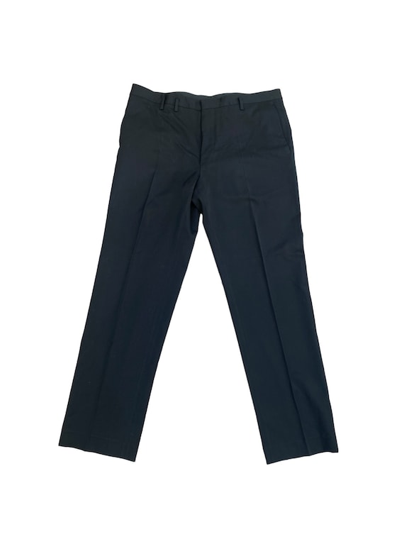 Maison Margiela, Maison Margiela Black Wool Dress Pants Regular Fit