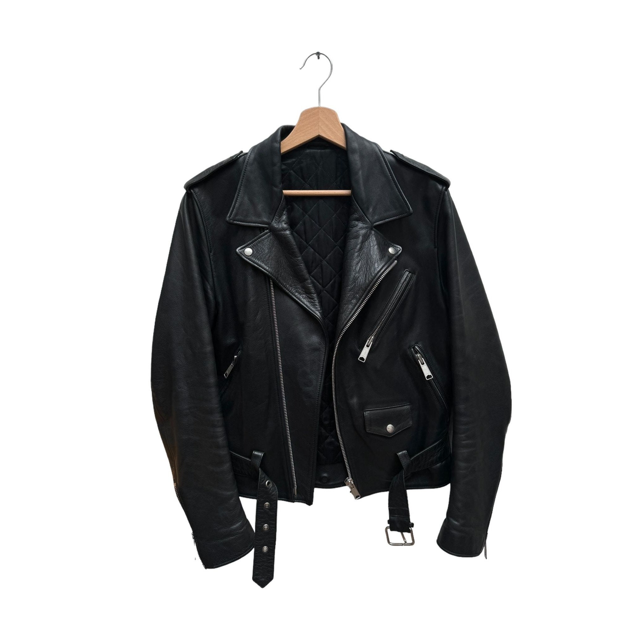 トップス SS2000 PRADA MEN LEATHER ZIP SHIRT SS2000 PRADA MEN LEATHER ZIP SHIRT