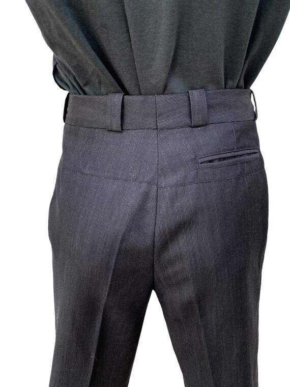 Martin Margiela Mainline FW 1999 Grey Wool Pants - image 4