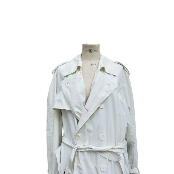 【イヴ・サンローラン】トレンチコート ベルト付き SAINT LAURENT - サンローランパリ 337872 Y039W ベルト付き
