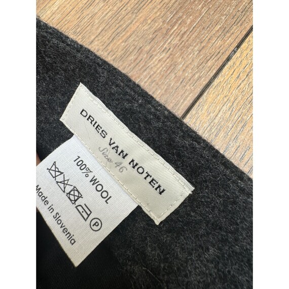 Dries Van Noten グレー ウール ワイド パンツ サイズ 46 US 30 - Etsy