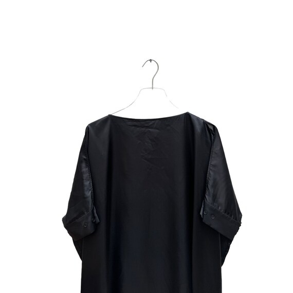 Maison Margiela FW 2014 Black Square Cupro Shirt … - image 3