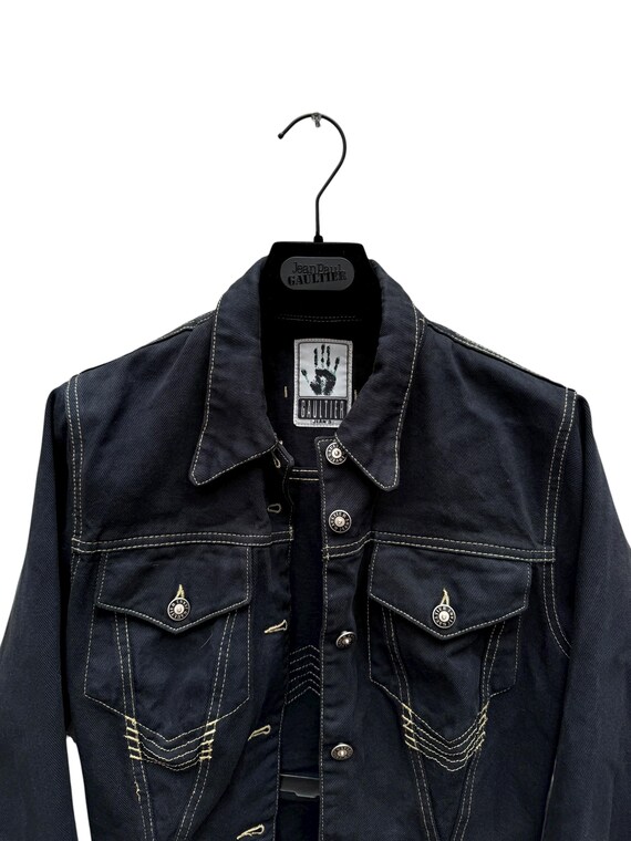 Jean Paul Gaultier Vintage Black Cotton Jacket Size IT 42 S - Etsy