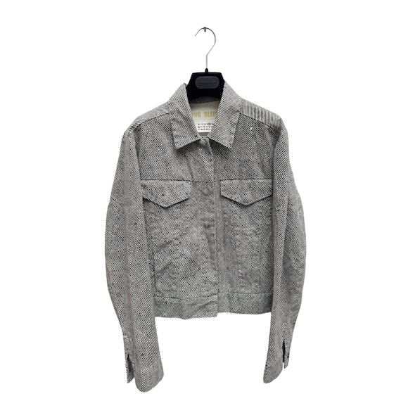 Martin Margiela SS 2004 Vintage Gray Cotton Jacket Size IT 42 Fits